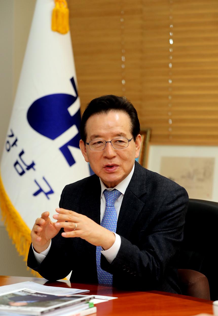 정순균 구청장 인터뷰 - 1