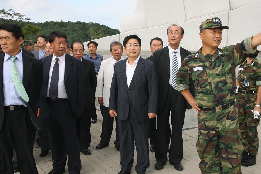 강남구 통합방위협의회 평택해군 2함대 방문 - 4