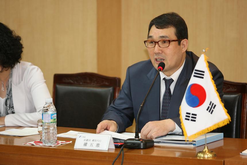 중국산동성 연해시 규문구 대표단 방문 - 1