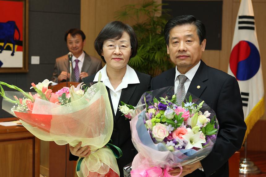 당선증 수여식 - 4