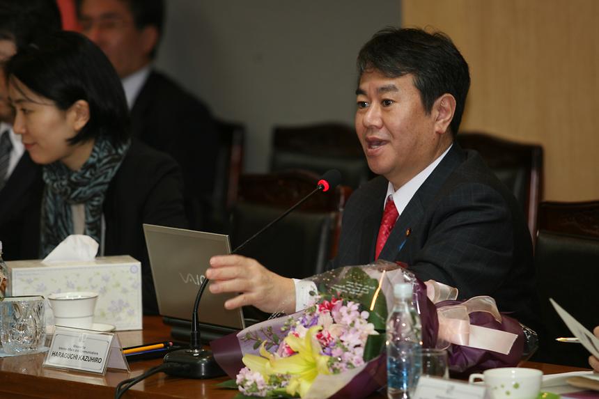 일본 하라구치 카즈히로 총무대신 방문 - 4