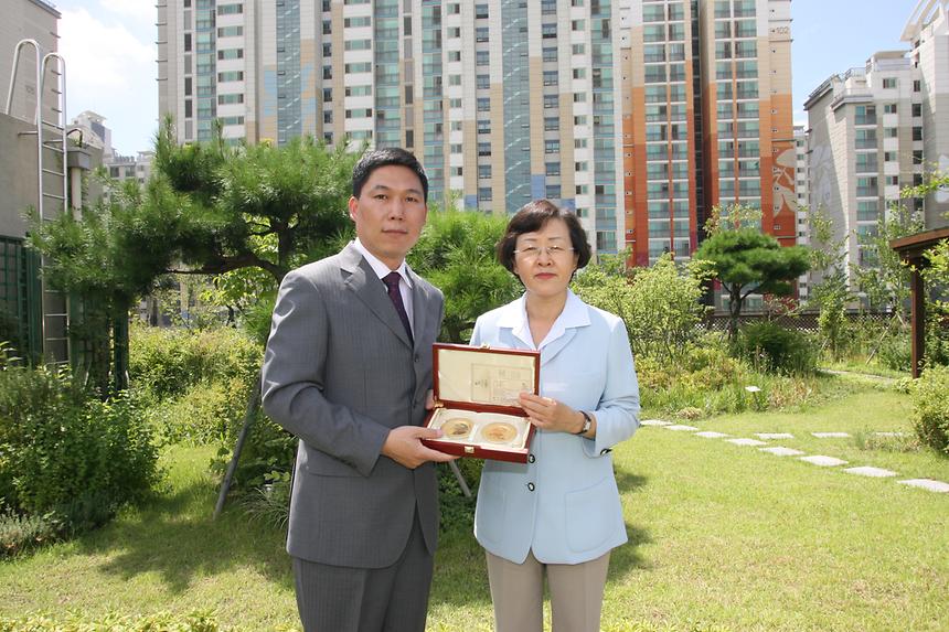 북경시 조양구 청소년대표단 구청방문 - 2