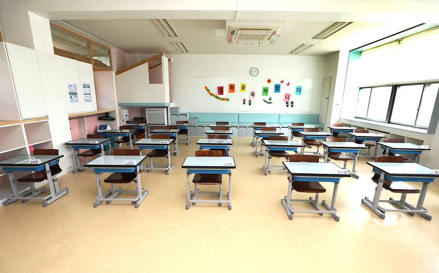 등교 수업 앞 둔 초등학교 현장 모니터링  - 2