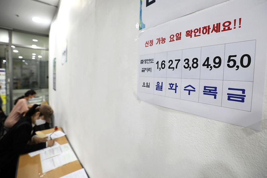 정부 긴급재난지원금 접수창구 운영  - 5