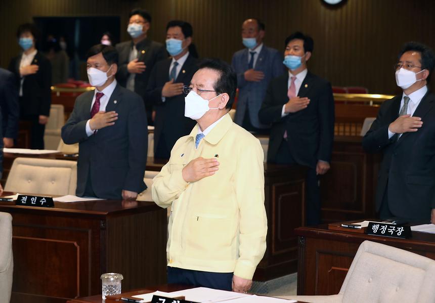 정순균 구청장, 강남구 임시회 출석  - 1