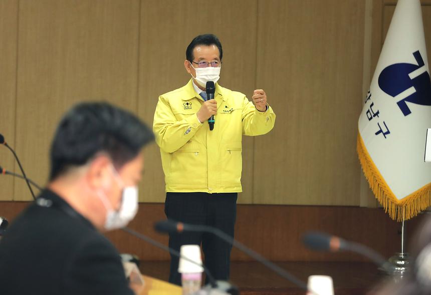 주민자치위원장 연합회 월례회의에  - 4
