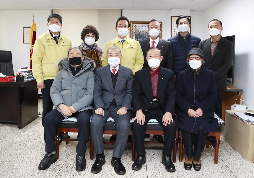 대한노인회·보훈가족 신년인사 - 3