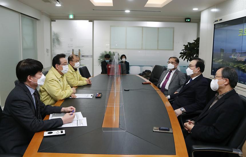 강남구 교구협의회, 코로나 후원물품 전달 - 1