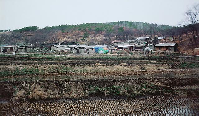 1990년 삼성의료원 쪽 야산과 마을 - 1