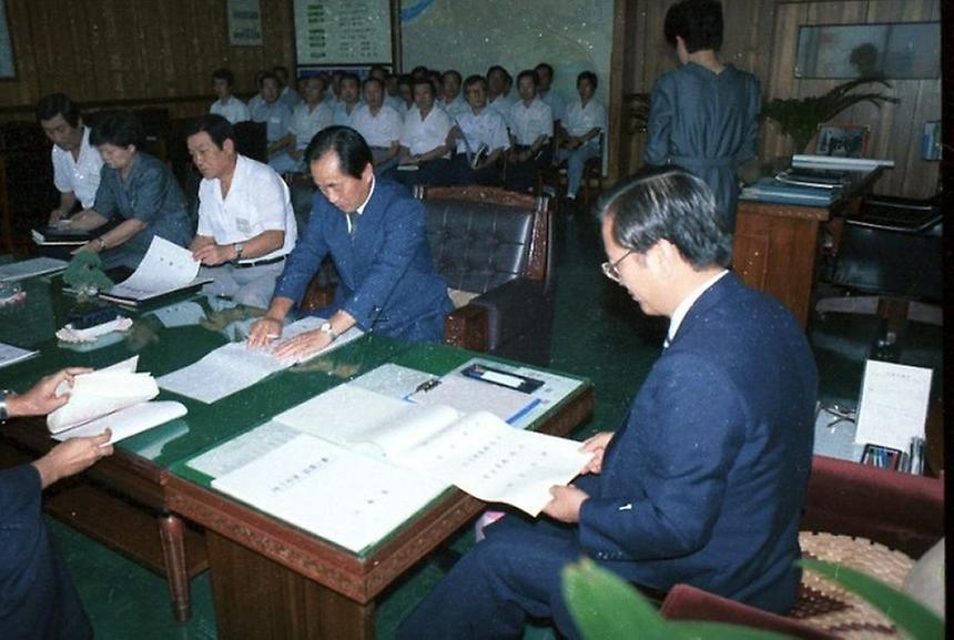 김진원 서울부시장, 강남구청 시찰 - 1