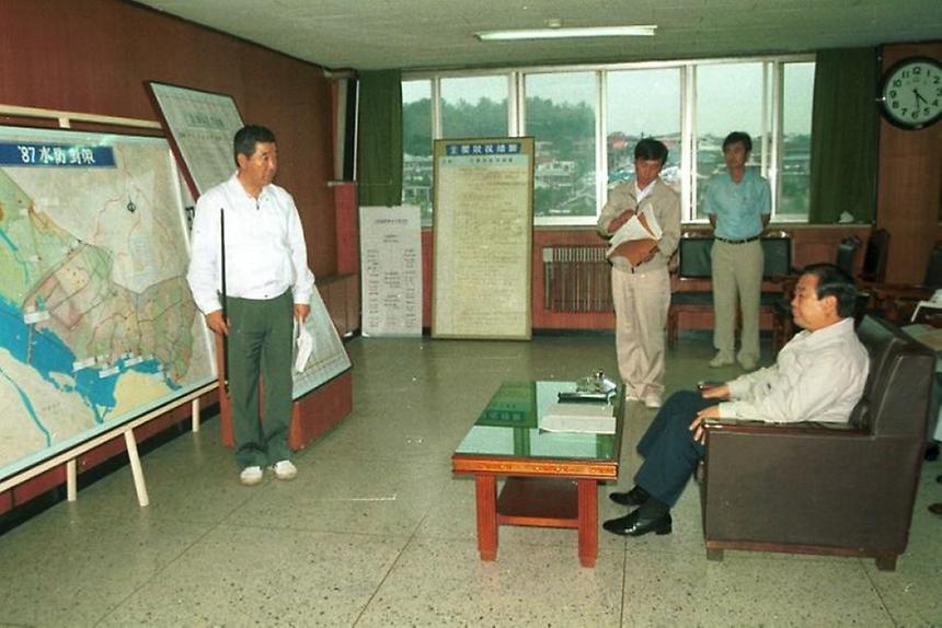 강남구 수해지역 시찰 - 8