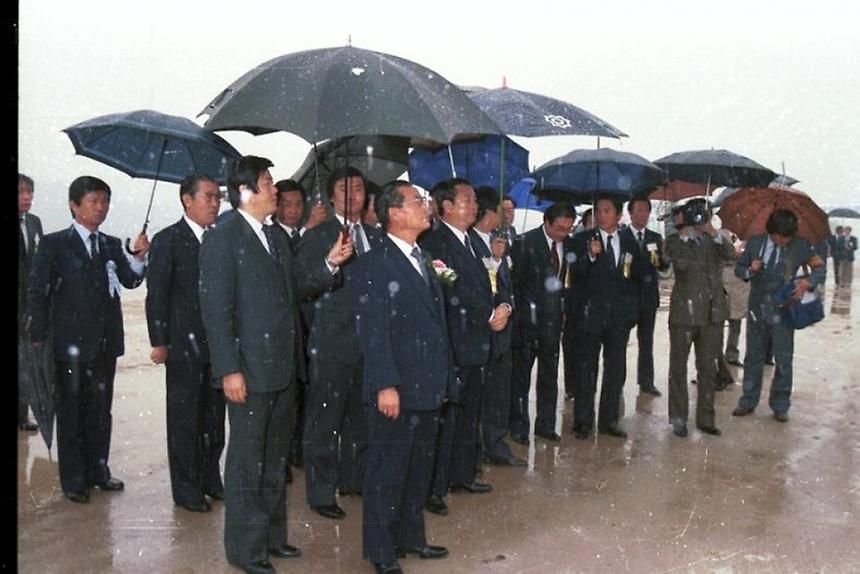 탄천 하수처리장 기공 - 3