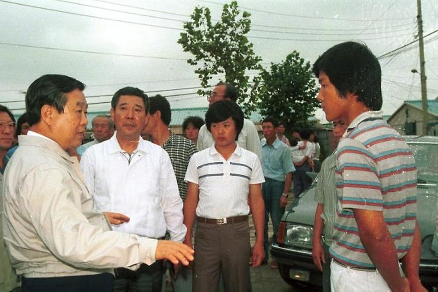 강남구 수해지역 시찰 - 5