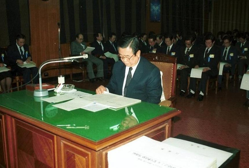 강남 구청 업무 시찰 - 2