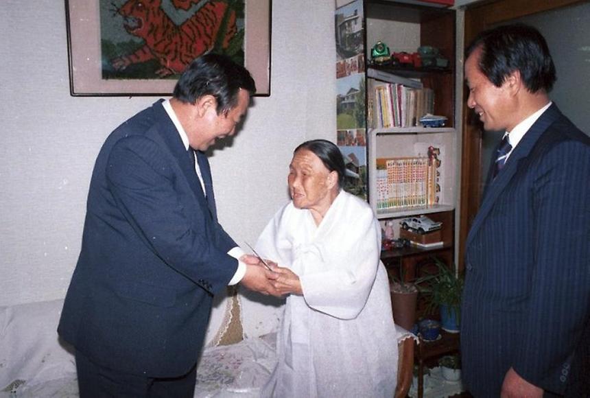 서울시장, 보훈가족 위문 - 1