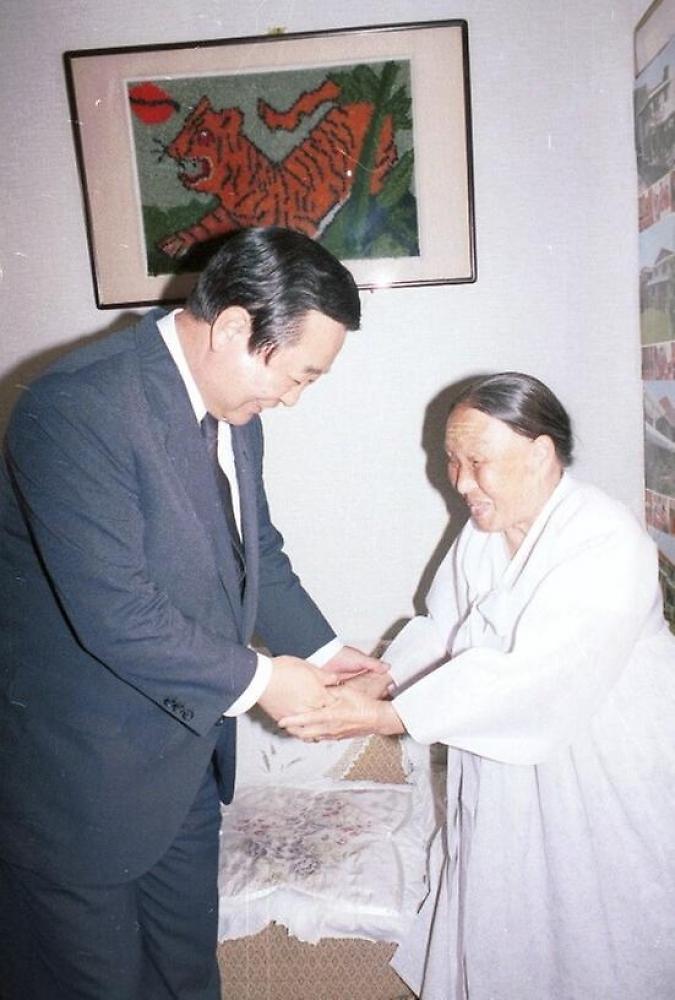 서울시장, 보훈가족 위문 - 5