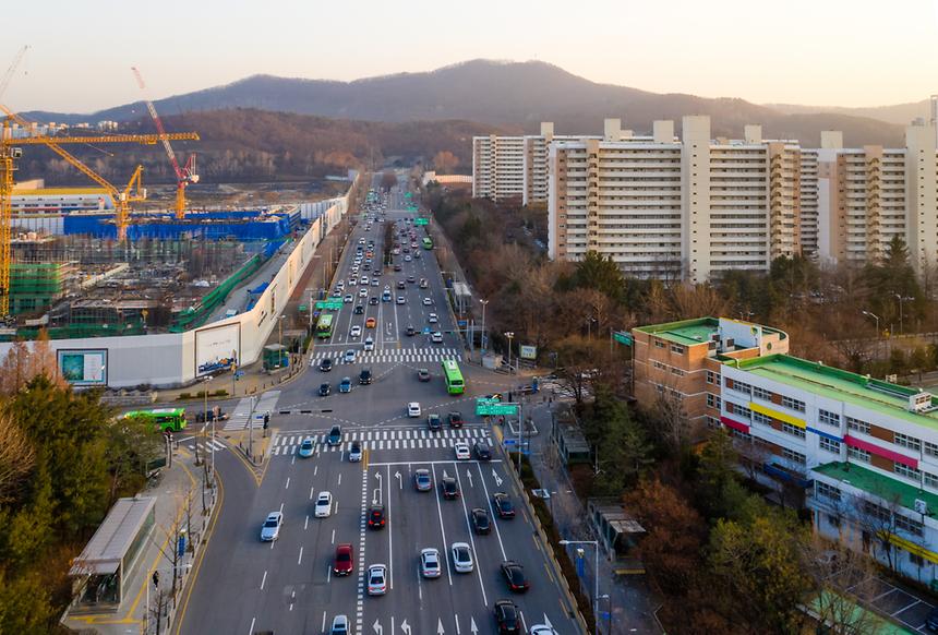 대모산역교차로 - 2