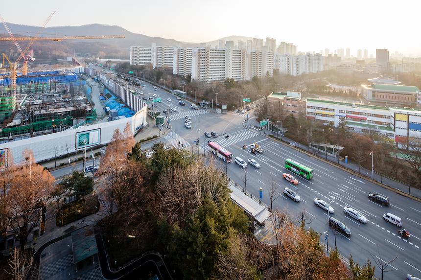 대모산역교차로 - 6