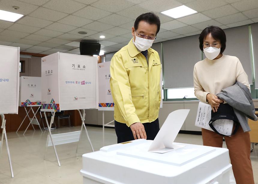 4.7 재보궐선거 투표장 점검 - 1