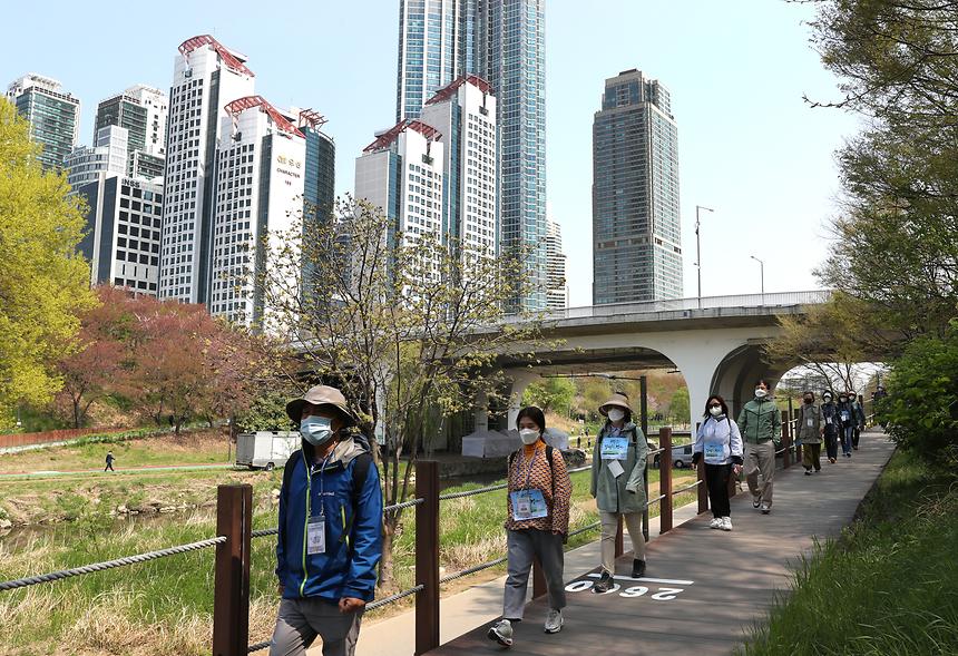 양재천 명상걷기 - 8