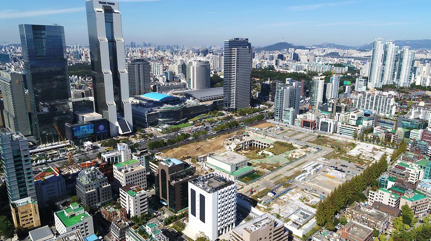 코엑스, 현대자동차 부지 전경 - 1