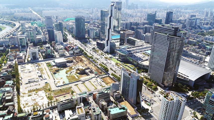 코엑스, 현대자동차 부지 전경 - 4