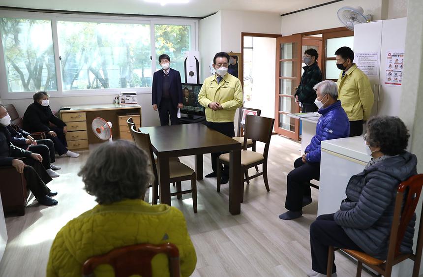 청담경로당 방문 - 2