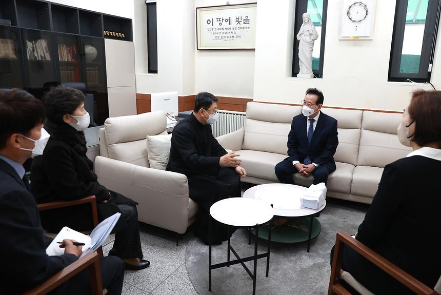 청담동성당·역삼제3경로당 방문 - 4