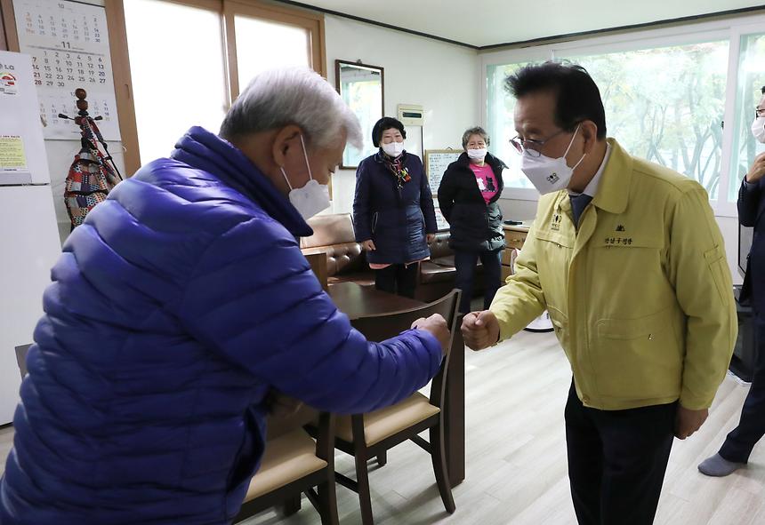 청담경로당 방문 - 1