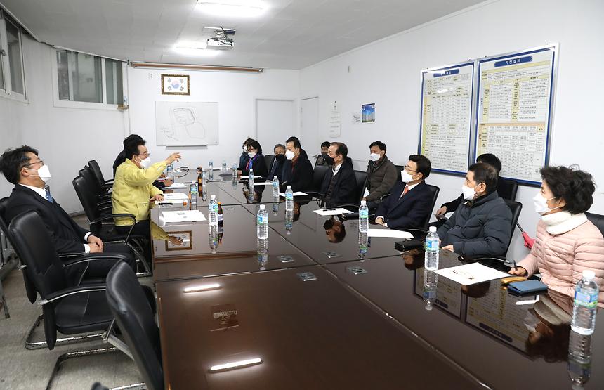 대치미도아파트 재건축추진위 간담회 - 2