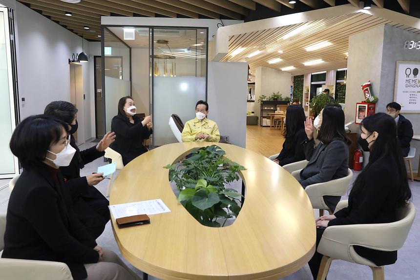 강남문화원·농아인쉼터 찾아 새해인사 - 7