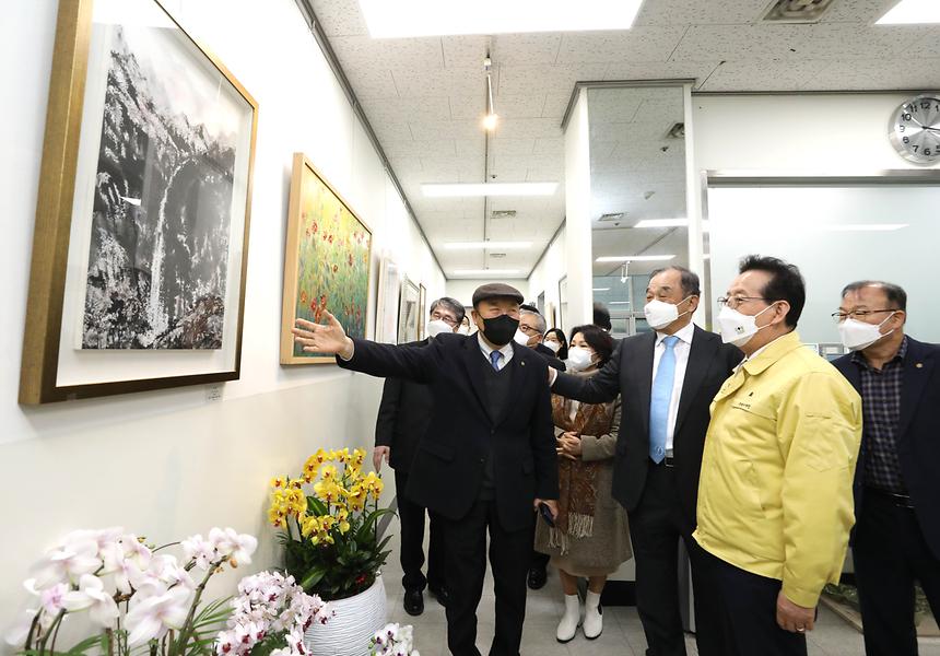 강남문화원·농아인쉼터 찾아 새해인사 - 4