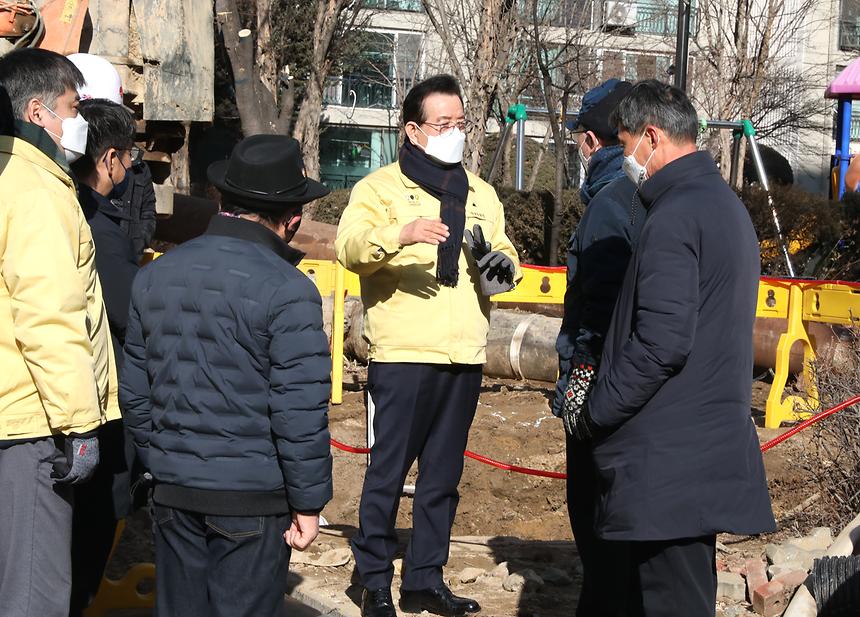 열 수송관 파손 현장점검 - 3