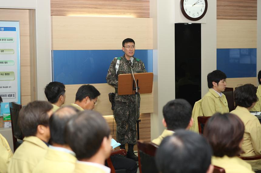을지연습종료및강평 - 2