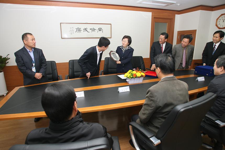 감사패전달 - 4