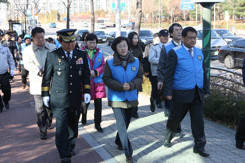 학교보안관 자원봉사단 기관장 합동순찰 - 4