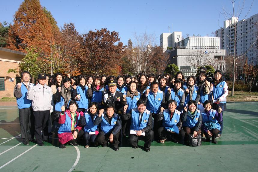 학교보안관 자원봉사단 기관장 합동순찰 - 5