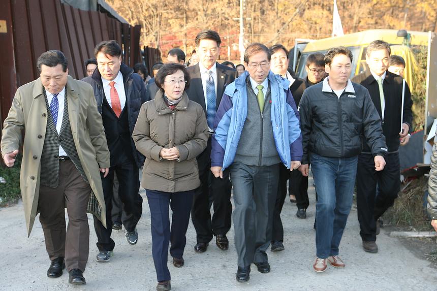 서울시장 구룡마을방문 - 1