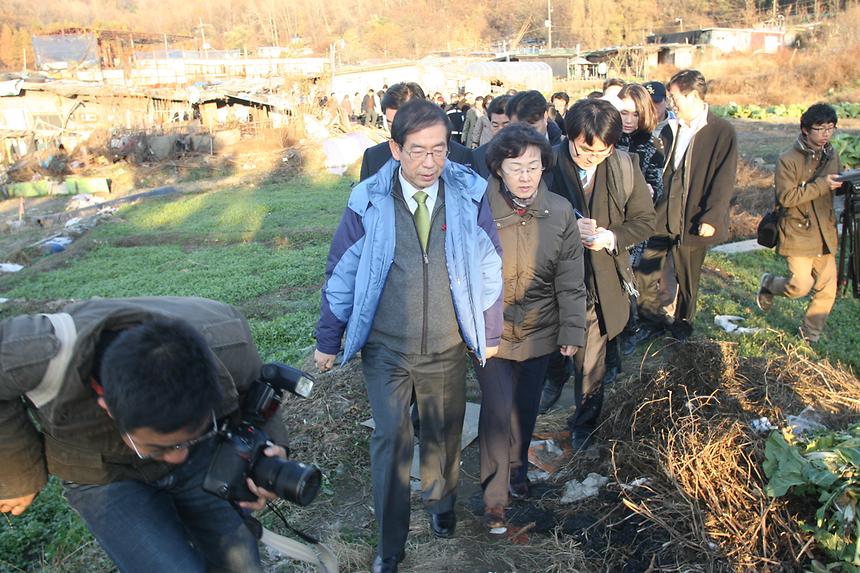 서울시장 구룡마을방문 - 3