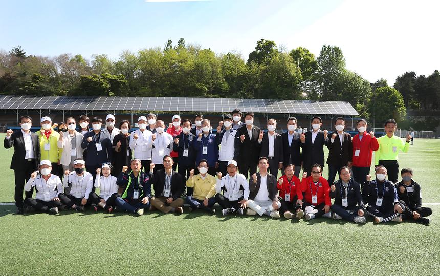 강남구협회장배 축구대회 개회식 - 3