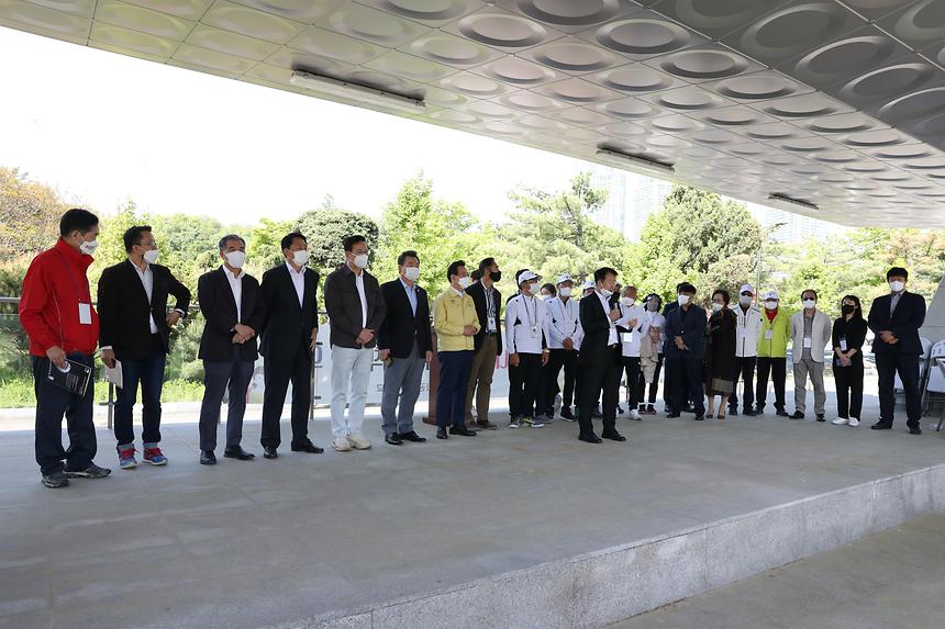 강남구협회장배 축구대회 개회식 - 1