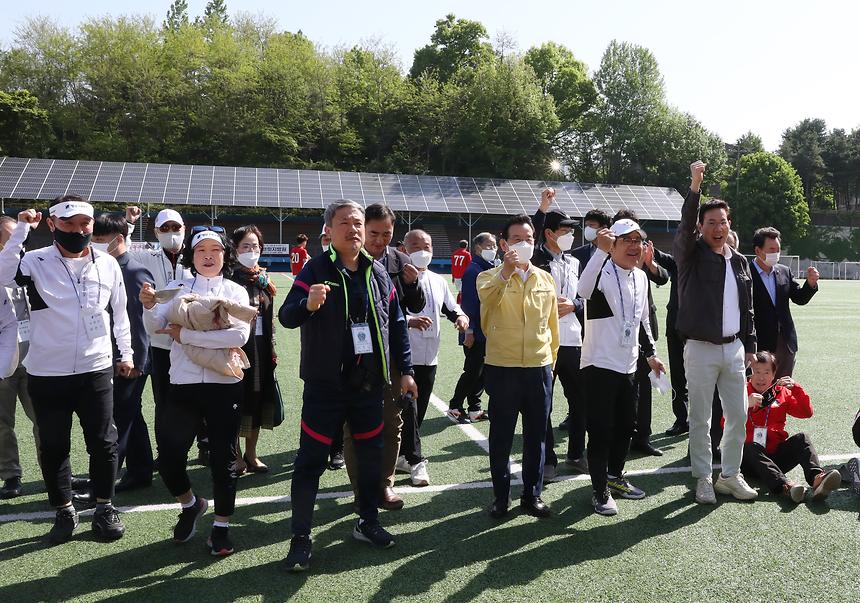 강남구협회장배 축구대회 개회식 - 2