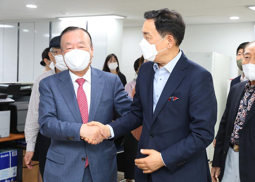 대한노인회 강남구지회 방문 - 4