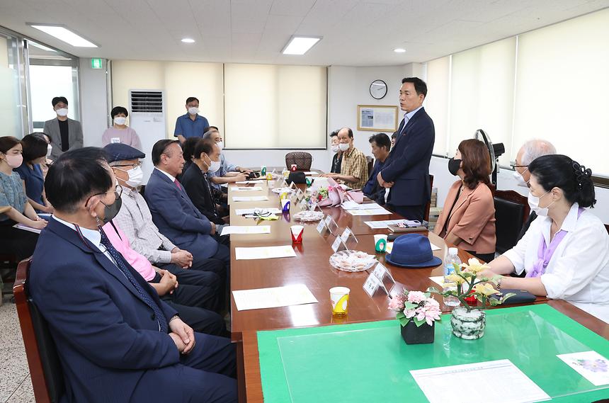 대한노인회 강남구지회 방문 - 5