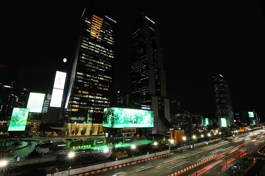 강남페스티벌 영동대로 미디어쇼  ‘꽃, 사람, 춤’ - 8