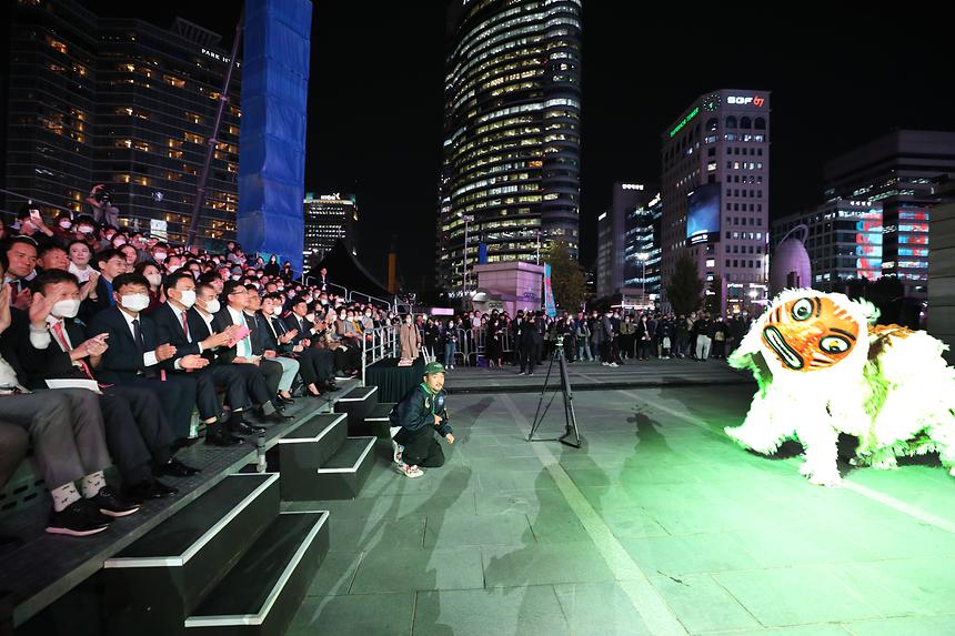 강남페스티벌 영동대로 미디어쇼  ‘꽃, 사람, 춤’ - 5