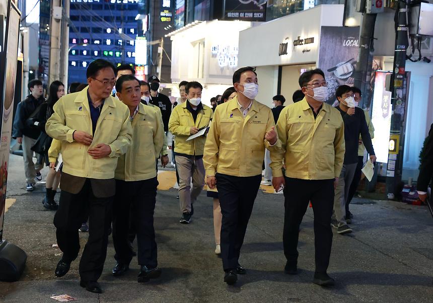 이태원 핼러윈 사고 관련 특별 점검 실시 - 6