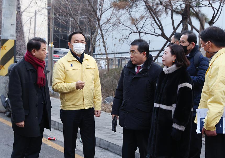 학교 주변 도로 점검 - 5