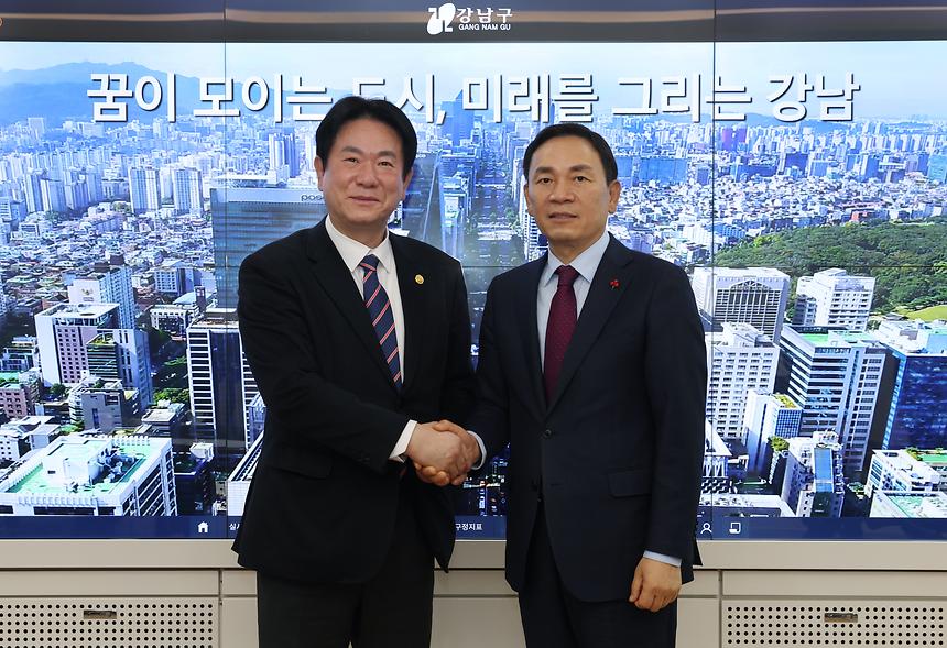 국기원장 방문 - 4
