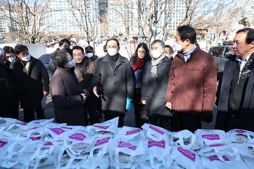 서울시장 구룡마을 방문 - 3